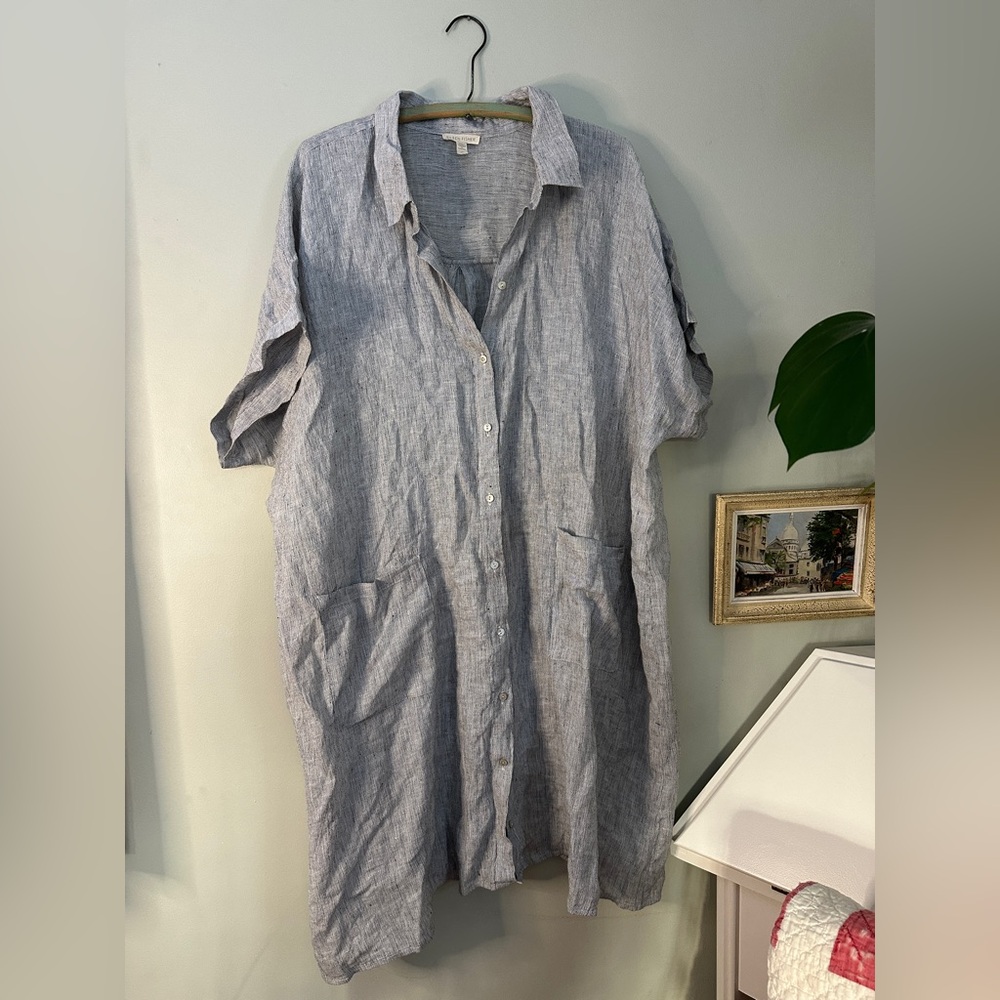 Eileen Fisher shirt Dress